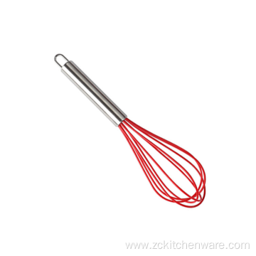 Kitchen Silicone Wire Stainless Steel Balloon Whisk Beater